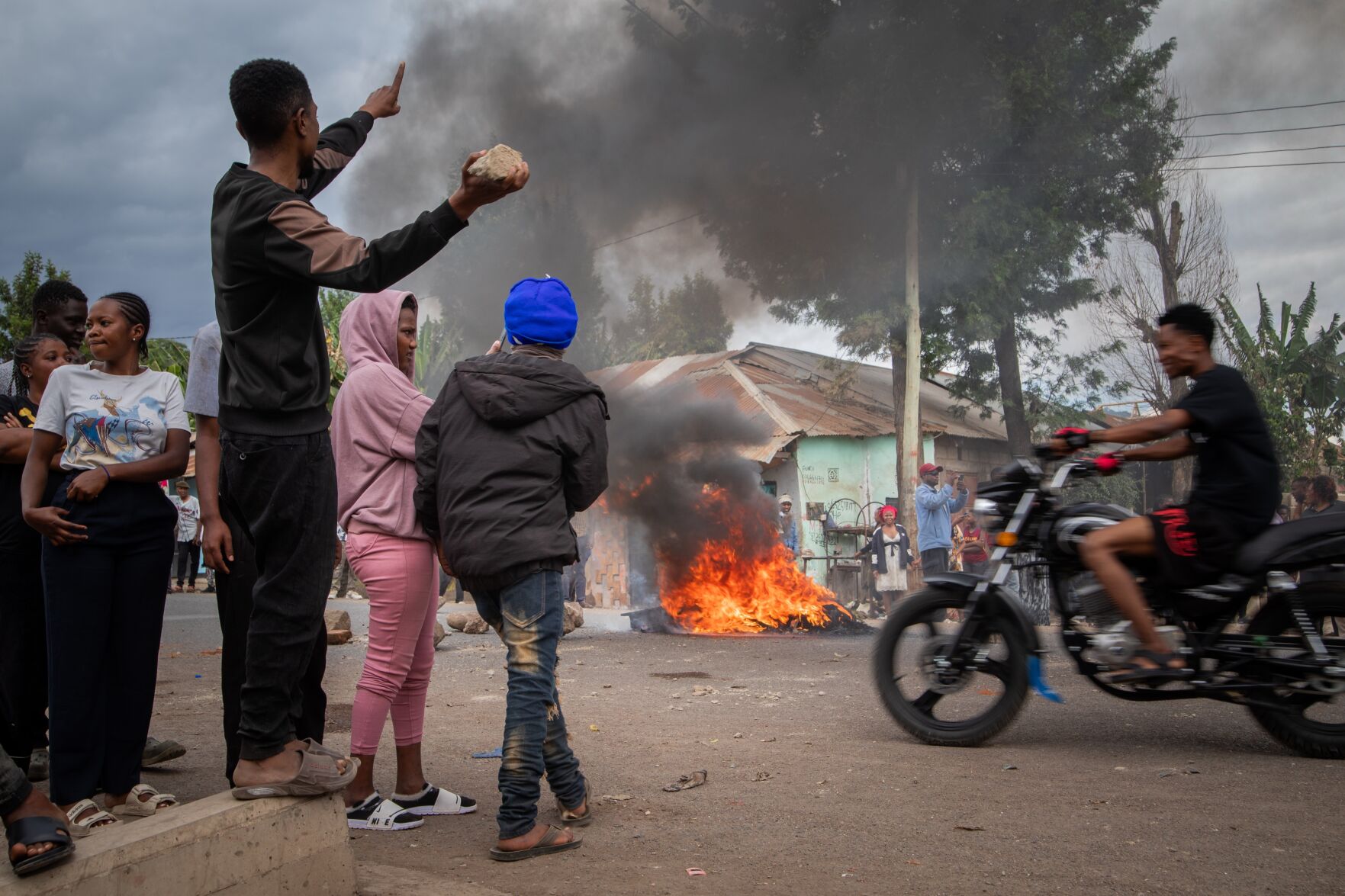 Protests over Tanzania's electoral results enter a third day